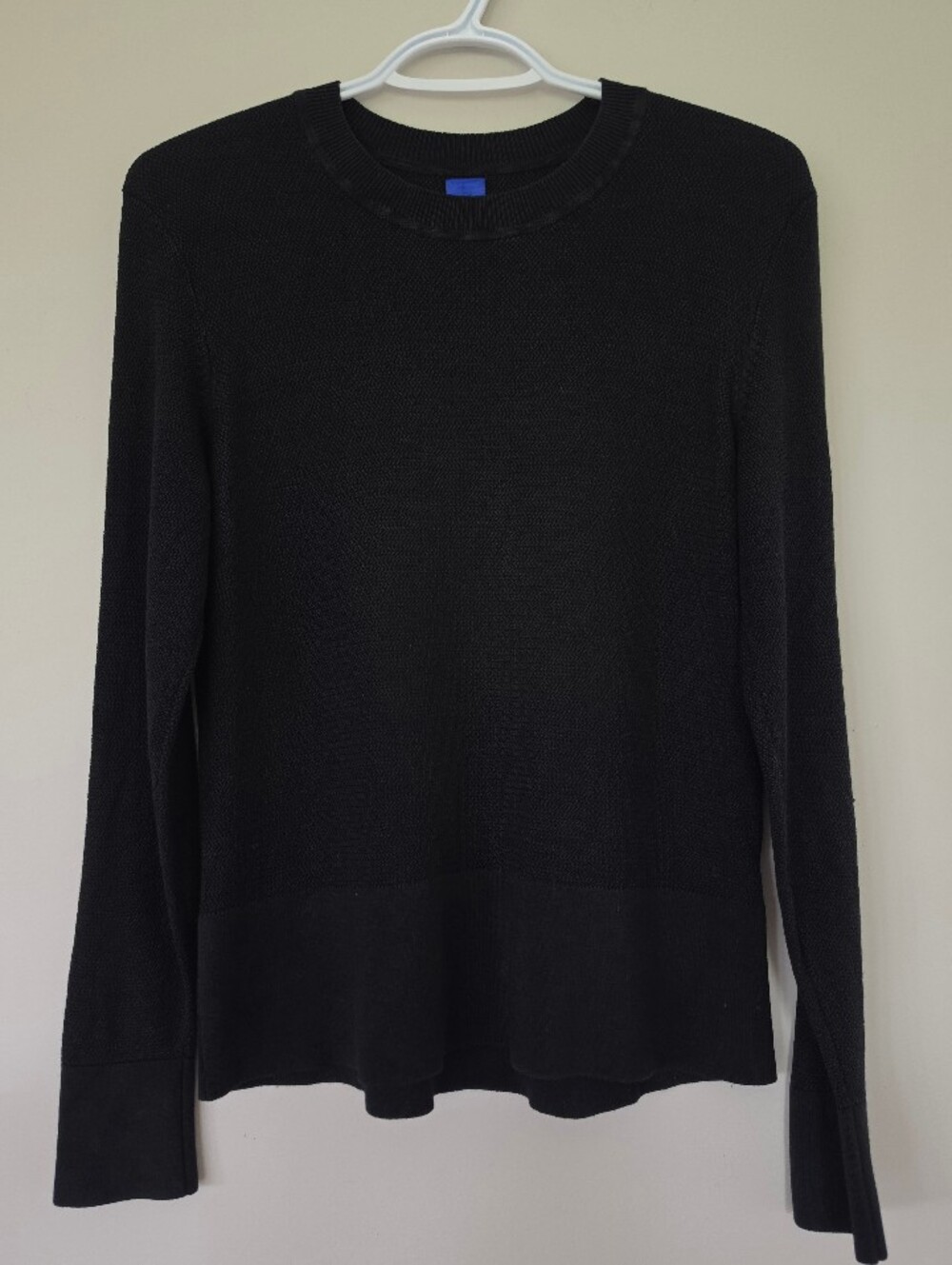 Kit and Ace Black Crewneck Sweater Silk & Cashmere Size M Women's Fall/winter